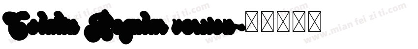 Colatin Regular version字体转换
